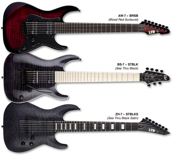 ESP Whitechapel Signature Guitars