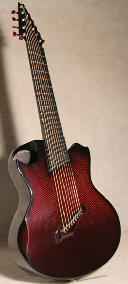 Emerald 9 String Carbon Fiber Acoustic