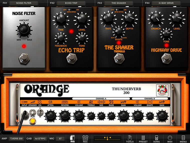 amplitube orange ipad