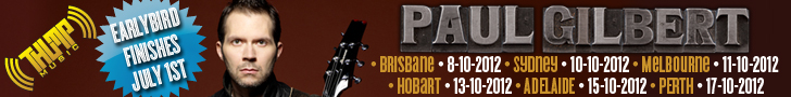 Thump Music presents Paul Gilbert Australian Clinic